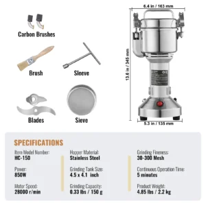 Electric Grain Mill Grinder