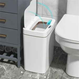 Smart Auto-Sealing Trash Can