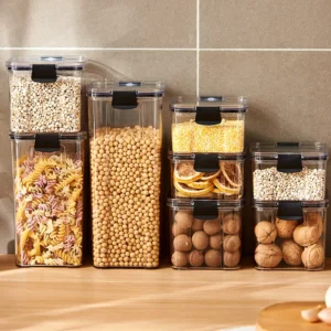 Sealed Grain Storage Jars