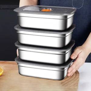 Stainless steel camping lunch box
