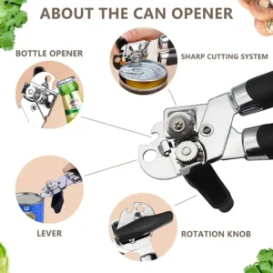 Stainless Steel Tin Can Opener